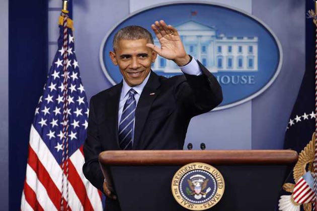 ओबामा का अपने देश के नाम आखरी संबोधन