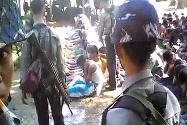 روہنگیا مسلمانوں پر میانمار پولیس کے مظالم کی ویڈیو وائرل، ملزم پولیس اہلکار حراست میں