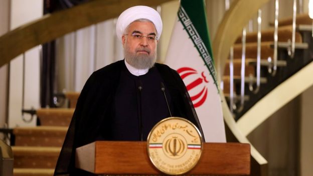 हसन रूहानी ने फिर दी चेतावनी, परमाणु रिएक्टर दुबारा शुरू करेगा ईरान