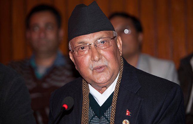 के. पी. शर्मा ओली दूसरी बार नेपाल के प्रधानमंत्री बने