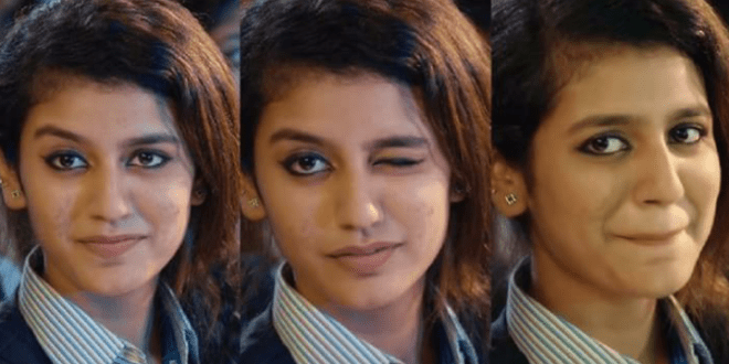 प्रिया प्रकाश की विडियो में मुस्लिम भावनाओं को ठेस पहुंचाने का आरोप, FIR दर्ज