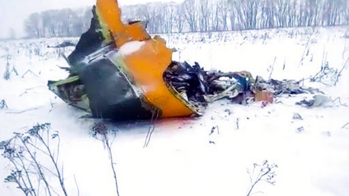 रूसी विमान दुर्घटनाग्रस्त, सभी 71 लोगों की मौत