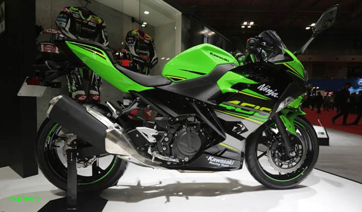 भारत में आई हाई स्पीड Kawasaki Ninja 400