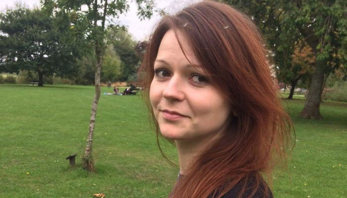 اعصابی گیس حملے کا شکار روسی ڈبل ایجنٹ کی بیٹی صحتیاب، گھر منتقل