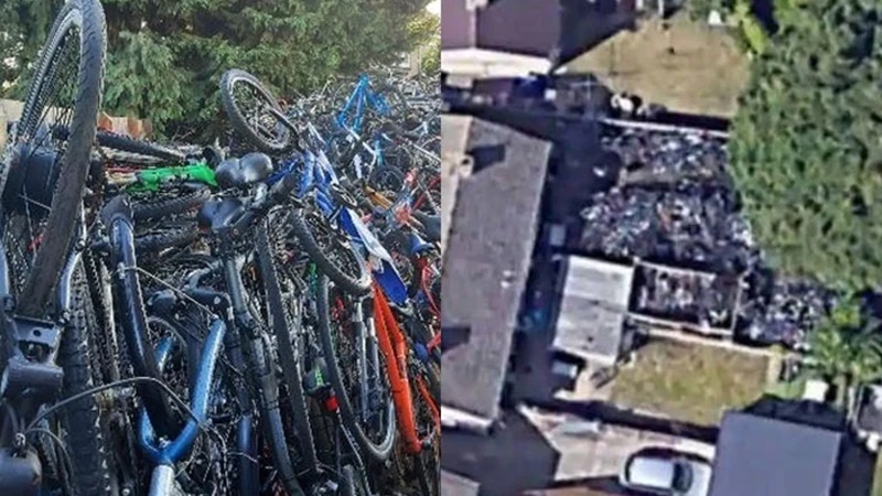 गूगल मैप पर भी दिखने लगा चोरी की साइकिलों का संग्रह 