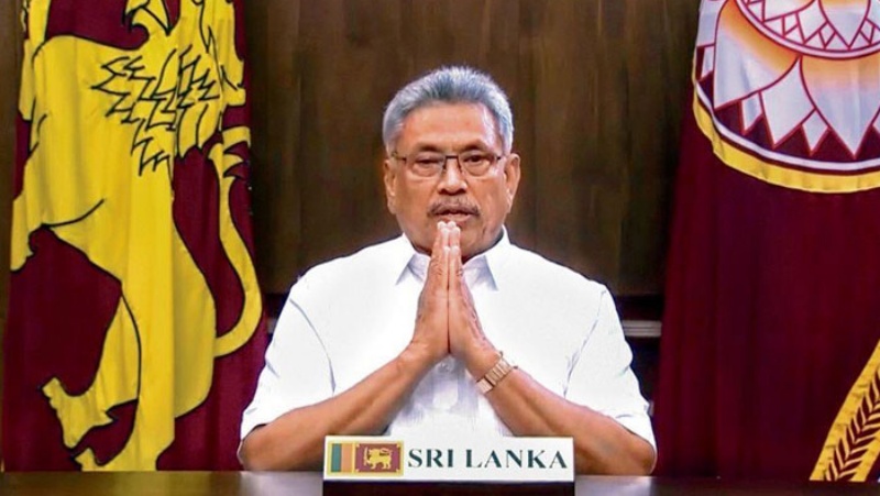 श्रीलंका से फरार पूर्व राष्ट्रपति की वापसी