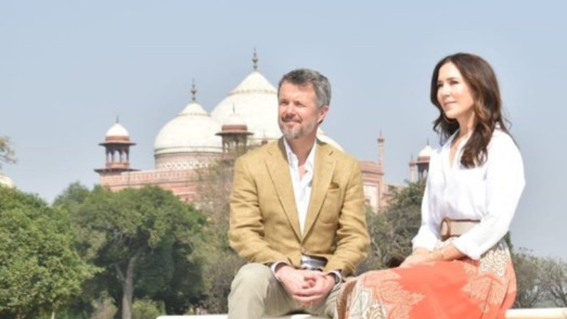 भारत के दौरे पर हैं डेनमार्क के युवराज फ्रेडरिक आंद्रे