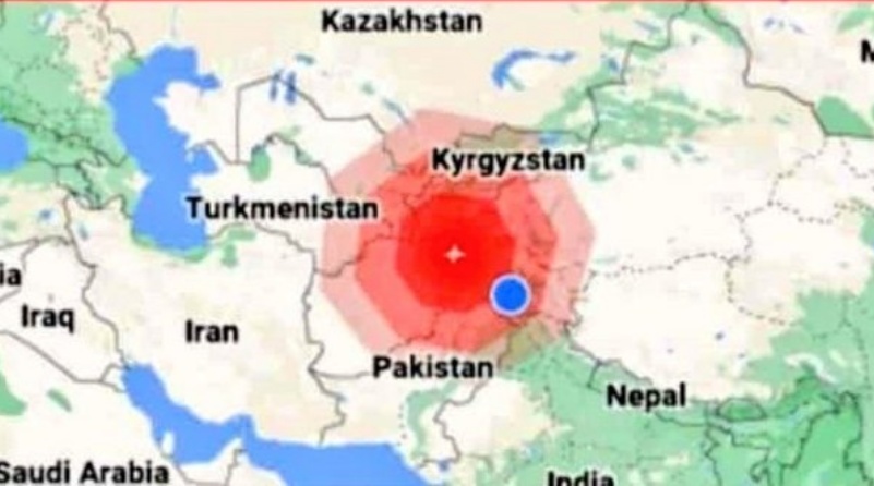 भूकंप से पूरे उत्तर भारत में दहशत