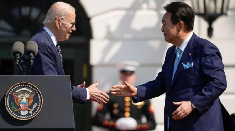 अमेरिका और दक्षिण कोरिया के बीच सुरक्षा समझौता