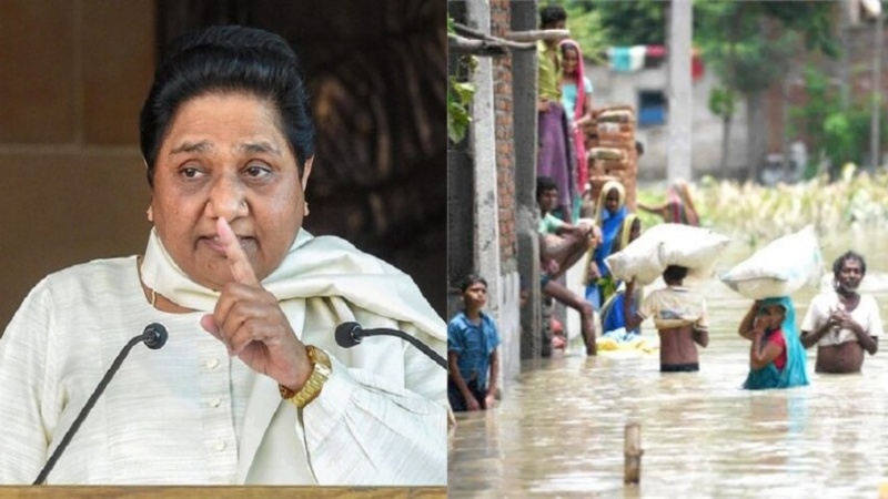 मायावती ने सरकार को याद दिलाई बाढ़ से पीड़ित परिवारों जिम्मेदारी