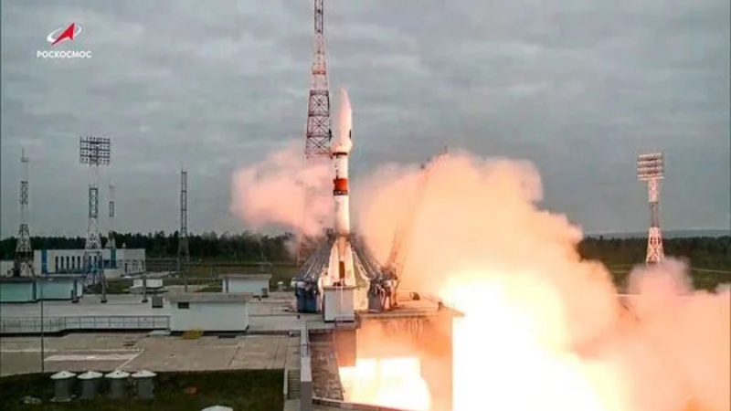 रूस के लूना 25 अंतरिक्ष मिशन ने चंद्रमा से पहला डेटा भेजना शुरू किया