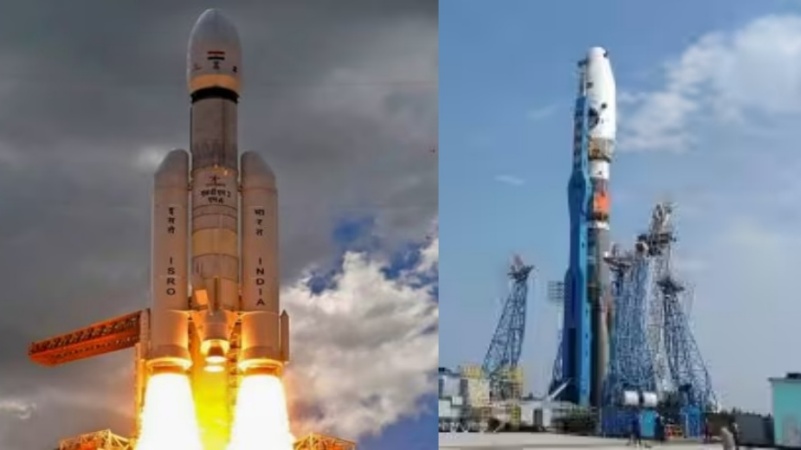 चाँद की सतह पर उतरने के लिए भारत के 'चंद्रयान' और रूस के लूना में शुरू हुई रेस