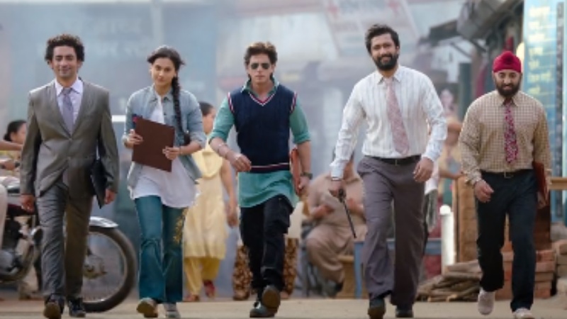 शाहरुख खान की फिल्म "डंकी" का टीजर रिलीज
