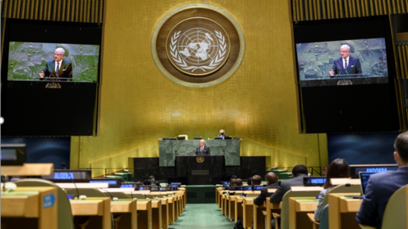 संयुक्त राष्ट्र महासभा में फिलिस्तीनियों के पक्ष में 5 प्रस्तावों को मंजूरी दी गई