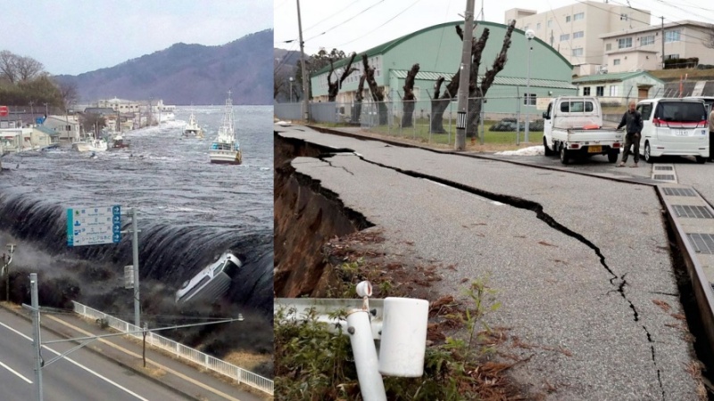 जापान में ज़ोरदार भूकंप के साथ सुनामी की चेतावनी जारी