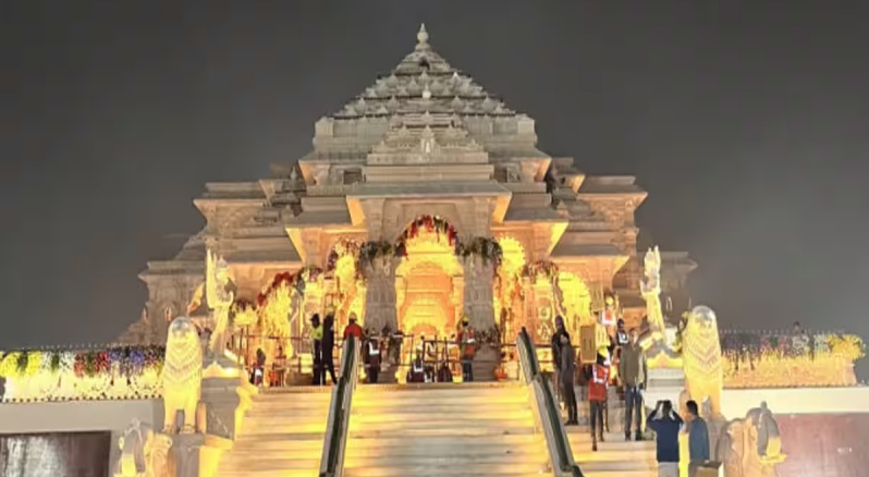 राम मंदिर उद्घाटन के साथ आज अयोध्या में होगा 'प्राण प्रतिष्ठा' समारोह