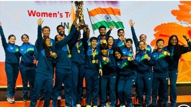 भारतीय महिला टीम ने थाईलैंड को हराकर खिताब अपने नाम किया