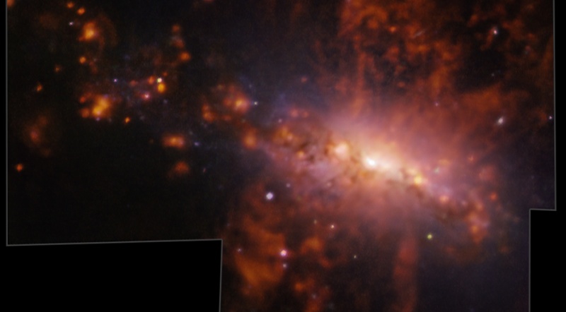 आकाशगंगा प्रदूषण को उजागर करता है ये विशाल आकाशगंगा विस्फोट