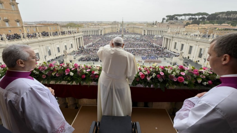 पोप फ्रांसिस ने ईस्टर पर ग़ाज़ा में तत्काल संघर्ष विराम की अपील की