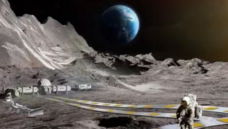 नासा चंद्रमा पर एक आधुनिक रेलवे प्रणाली बनाने की योजना बना रहा है