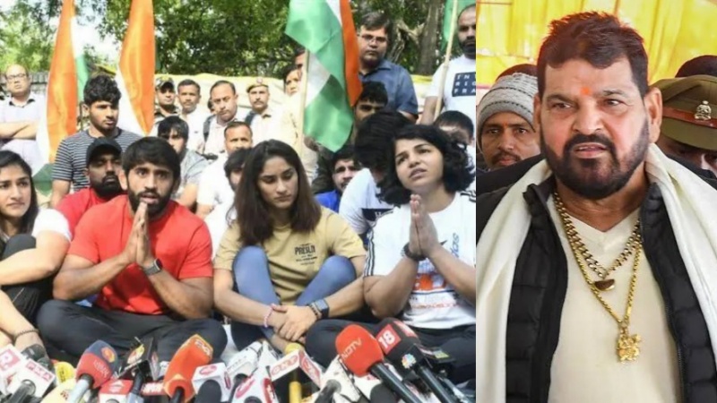 महिला पहलवानों के उत्पीड़न मामले में कोर्ट ने भाजपा नेता बृजभूषण सिंह के खिलाफ तय किए आरोप