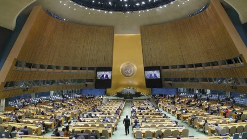 संयुक्त राष्ट्र महासभा में फिलिस्तीन की स्थायी सदस्यता के प्रस्ताव को मंजूरी मिल गई