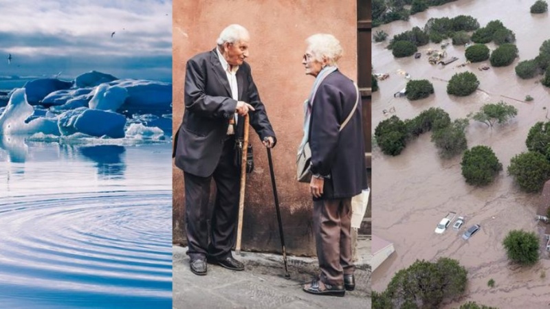 गहराते जलवायु परिवर्तन के कारण बुज़ुर्ग आबादी गंभीर संकट का सामना करती है