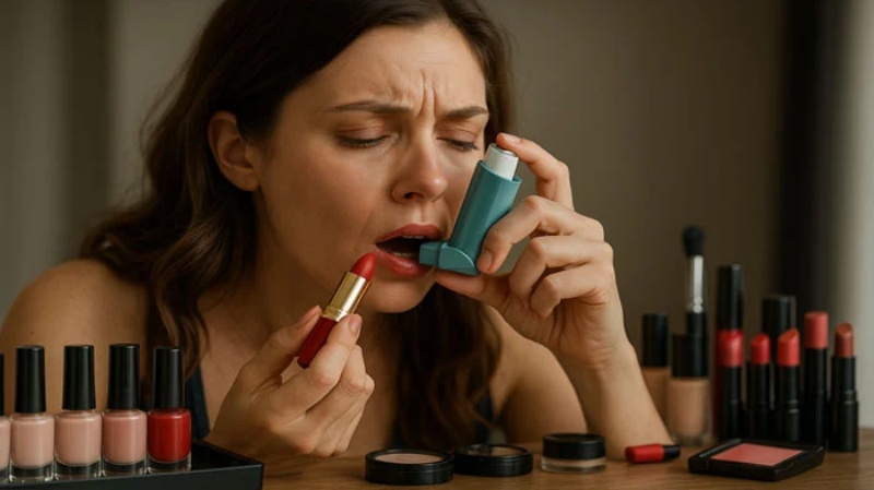 महिलाओं में अस्थमा का कारण बन सकता है रोज़ाना मेकअप का इस्तेमाल- अध्ययन