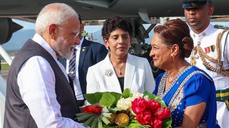 प्रधानमंत्री नरेंद्र मोदी को त्रिनिदाद और टोबैगो का सर्वोच्च नागरिक सम्मान प्रदान किए जाने की घोषणा