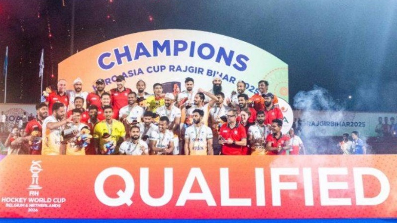 हॉकी एशिया कप 2025 का खिताब जीतकर वर्ल्ड कप के लिए क्वालीफाई कर गई भारतीय टीम