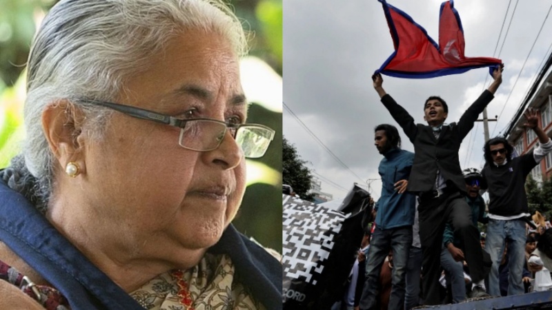 जन ज़ेड की माँगें तभी पूरी हो सकती हैं, जब सरकार बनेगी- नेतृत्व के लिए राज़ी पूर्व मुख्य न्यायाधीश सुशीला कार्की ने कहा