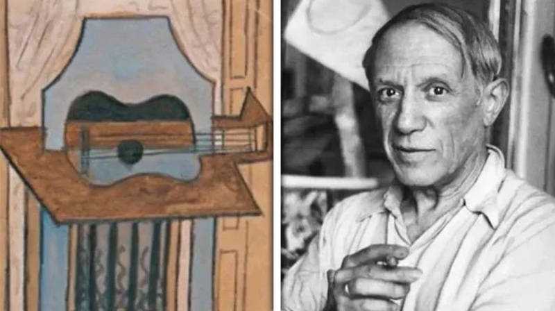 पाब्लो पिकासो की पेंटिंग प्रदर्शनी में पहुँचने से पहले ही चोरी हो गई