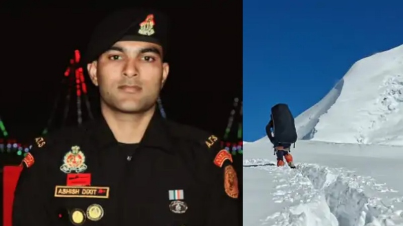 उत्तर प्रदेश एटीएस कमांडो आशीष दीक्षित ने नेपाल की 7,126 मीटर ऊँची चोटी पर तिरंगा फहराया