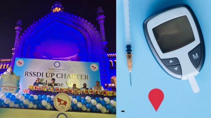 विश्व मधुमेह दिवस पर लखनऊ ने इस अंदाज़ में दिया जागरूकता का सन्देश 
