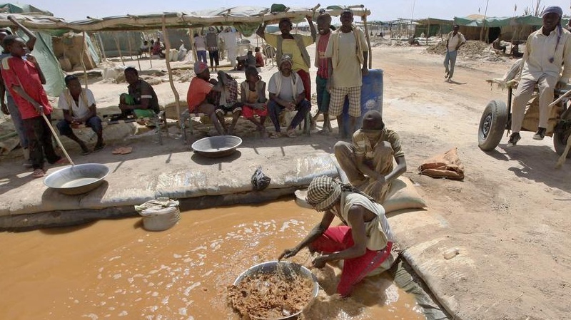 2025 में सूडान का सोने का उत्पादन 70 टन तक पहुंच गया