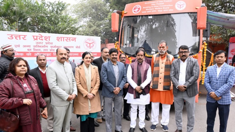 प्रदेश में मज़दूरों के लिए ‘ऑन-साइट’ हेल्थ सर्विस सुविधा 
