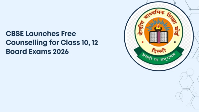 छात्रों के लिए बोर्ड परीक्षा से पहले शुरू हुई मुफ्त काउंसलिंग