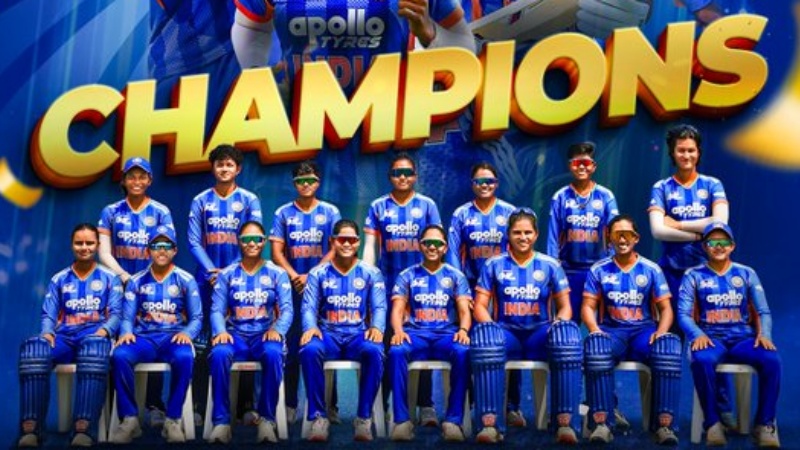 विमेंस एशिया कप राइजिंग स्टार्स का खिताब लगातार दूसरी बार भारत के नाम