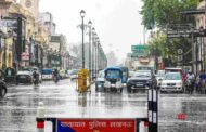 शाम जैसी सुबह के साथ बिन मौसम बारिश में भीगा लखनऊ