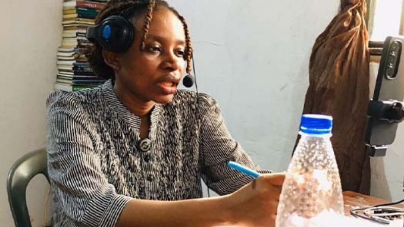 नाइजीरिया की महिला ने दस लाख से ज़्यादा गिनती का रिकॉर्ड बनाया